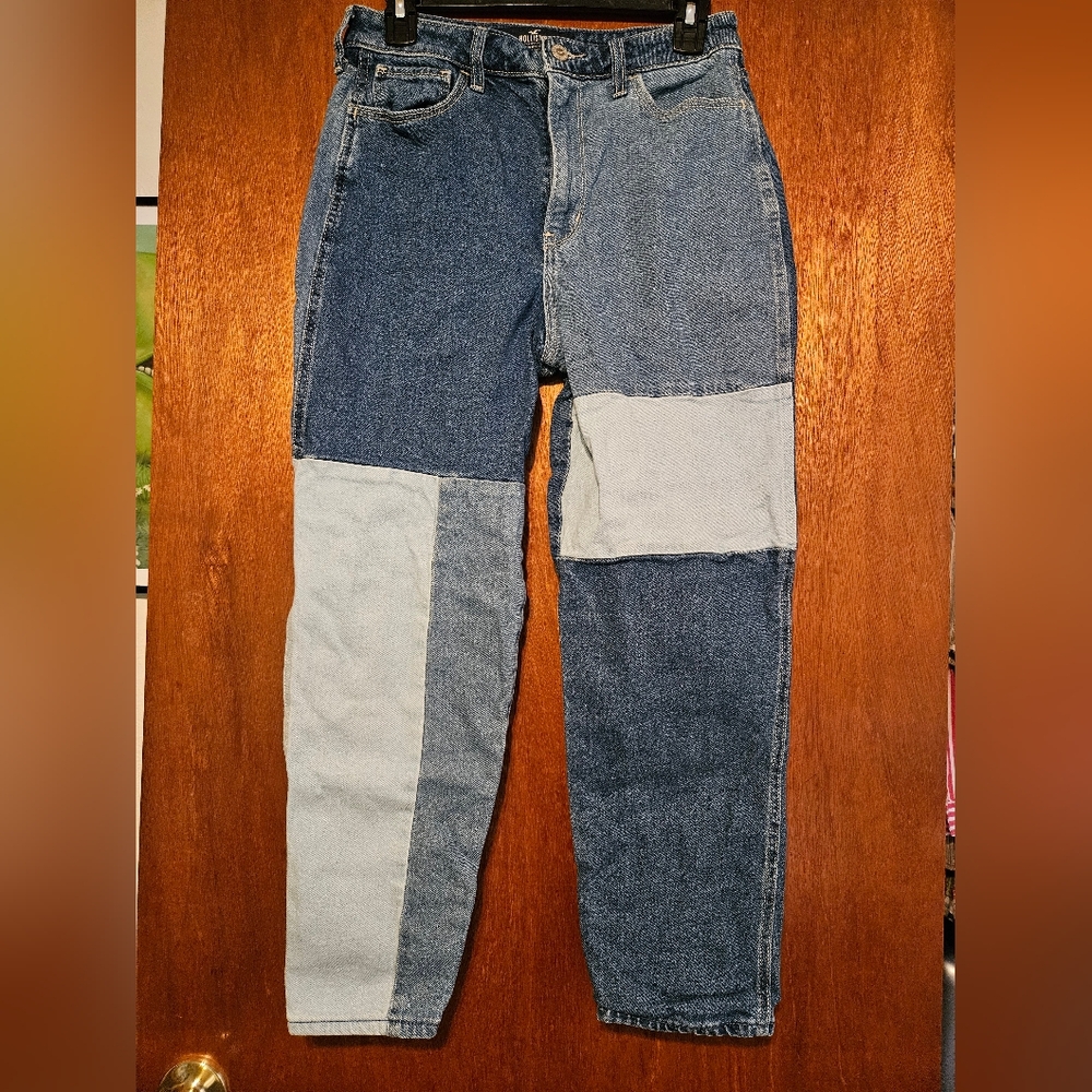 Hollister patchwork jeans